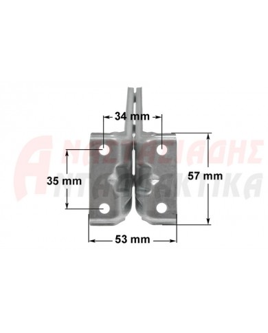 Βάση φρένου πλυντηρίου ρούχων