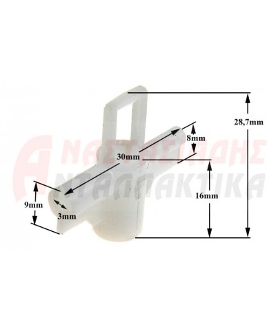Καστάνια κουμπιού χρονοδιακόπτη πλυντηρίου ρούχων