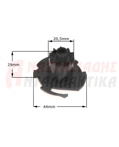 Σύνδεσμος κουμπιού χρονοδιακόπτη πλυντηρίου ρούχων