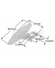 Κλείστρο πόρτας πλυντηρίου ρούχων