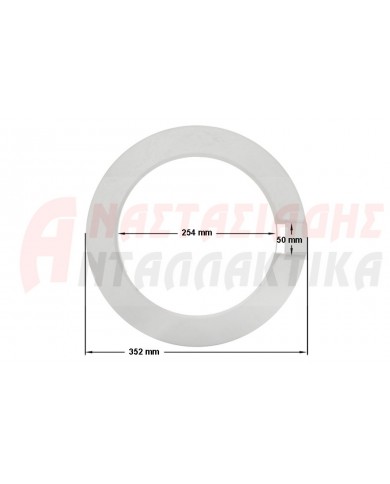 Κορνίζα εξωτερική πόρτας πλυντηρίου ρούχων