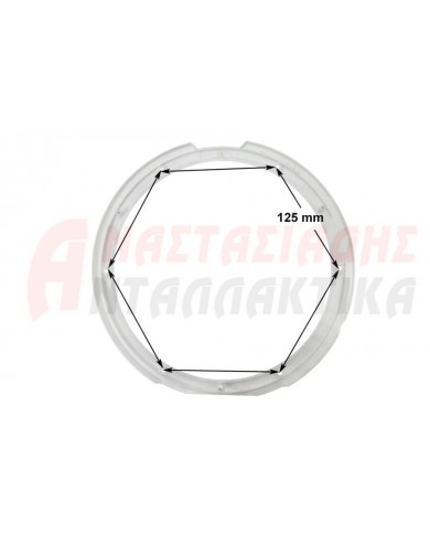 Εσωτερική κορνίζα πόρτας πλυντηρίου ρούχων