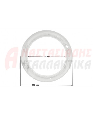 Σετ κορνίζες πλυντηρίου ρούχων (εσωτερική + εξωτερική)