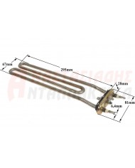 Αντίσταση πλυντηρίου ρούχων (3000W - 220V)