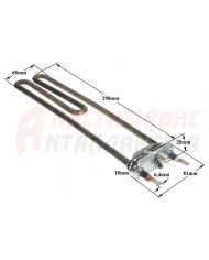 Αντίσταση πλυντηρίου ρούχων (25000W - 220V με θερμικό ασφαλείας)