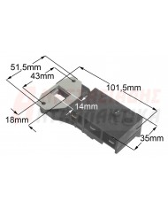 Μπλόκο πλυντηρίου ρούχων (θερμοδιακόπτης πόρτας)