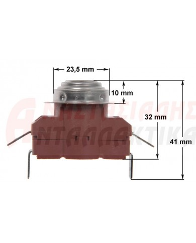 Θερμικό στον κάδο πλυντηρίου ρούχων (Κλίξον NO 40 - NC 90)