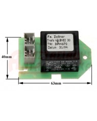 Μετασχηματιστής σε πλακέτα πλυντηρίου ρούχων