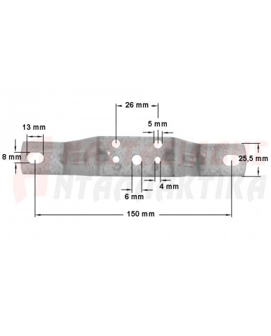 Βάση για μοτέρ στο κοντένσερ επαγγελματικού ψυγείου (10/16W)