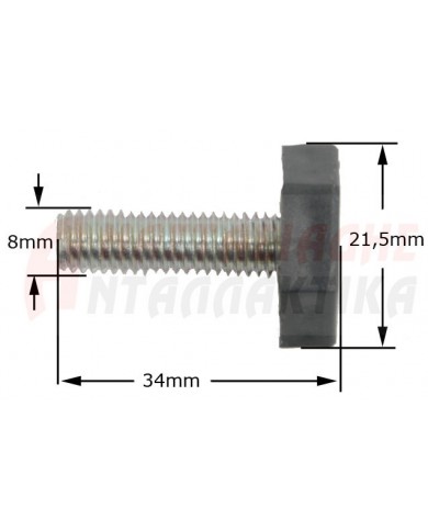 Ποδαράκι ψυγείου (Ø8mm)