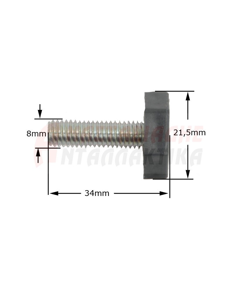 Ποδαράκι ψυγείου (Ø8mm)