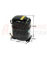 Συμπιεστής ψυκτικού κυκλώματος, 220V, 3/4HP, R134 (υψηλών πιέσεων)