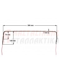 Αντίσταση απόψυξης ψυγείου (350W - 110V - 59cm)