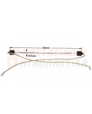Γυάλινη αντίσταση απόψυξης ψυγείου 35cm (14") (150W - 220V)