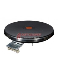 Εστία κουζίνας Ø180, ταχεία 2000W - 220V, μικρό προφίλ 5mm (D195mm)