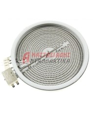 Εστία κεραμική διπλή, Ø230mm, 1000+2000W - 220V, 6 άκρα