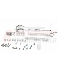 Γλύστρες εντοιχισμού ψυγείου (σετ 2 τμχ)