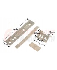 Γλύστρες εντοιχισμού ψυγείου