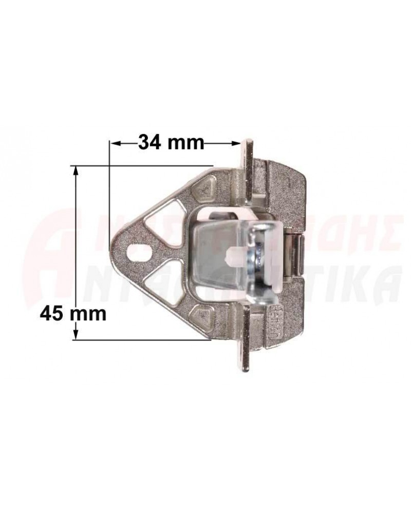 Μεντεσές εντοιχισμού ψυγείου