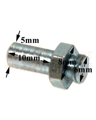 Βιδωτός πείρος στον μεντεσέ πόρτας ψυγείου