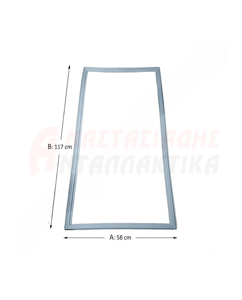 Λάστιχο πόρτας συντήρησης ψυγείου