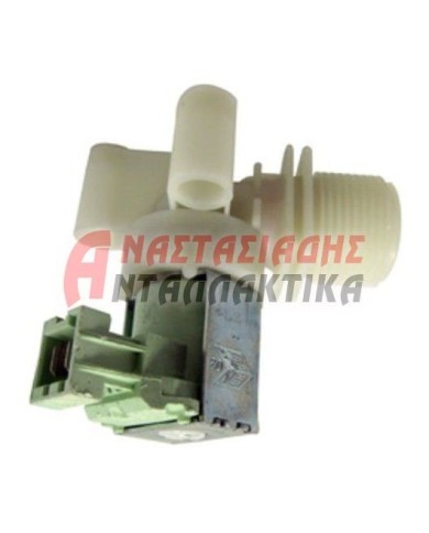 Βαλβίδα εισαγωγής νερού πλυντηρίου ρούχων (220V, γωνιακή, Φ8)