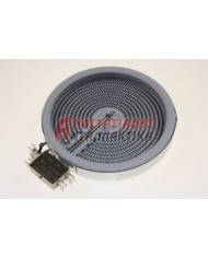 Εστία κεραμική, Ø180mm, 1500W - 220V (με 2 άκρα)