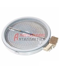Εστία κεραμικού πλατώ, Ø230mm, 2300W - 220V (με 6 άκρα)